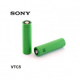 Batterie VTC5 18650 - 2600 mAh - 30A pulse de Sony