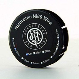 Fil résistif NI80 22GA (0.65mm) par 5m