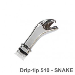 Drip tip Snake - Tête de serpent - 510
