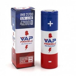 Batterie IMR 21700 Power 4200mAh de Vap Procell 