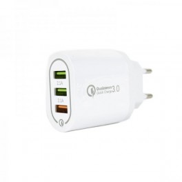 Adaptateur USB secteur 3 ports 2.1 A